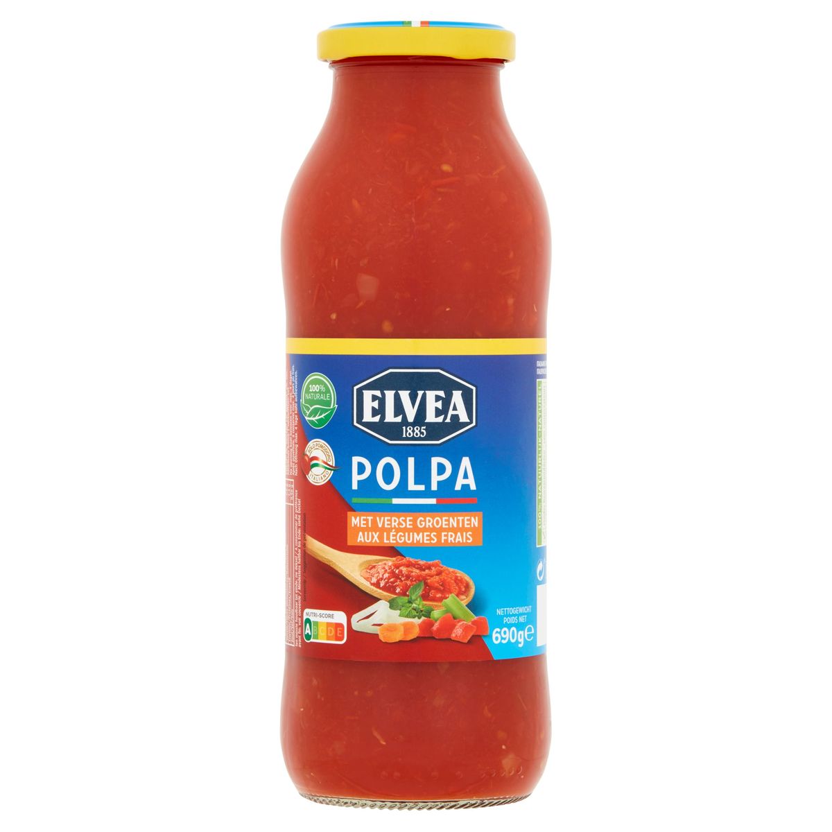 Elvea Polpa met Verse Groenten 690 g