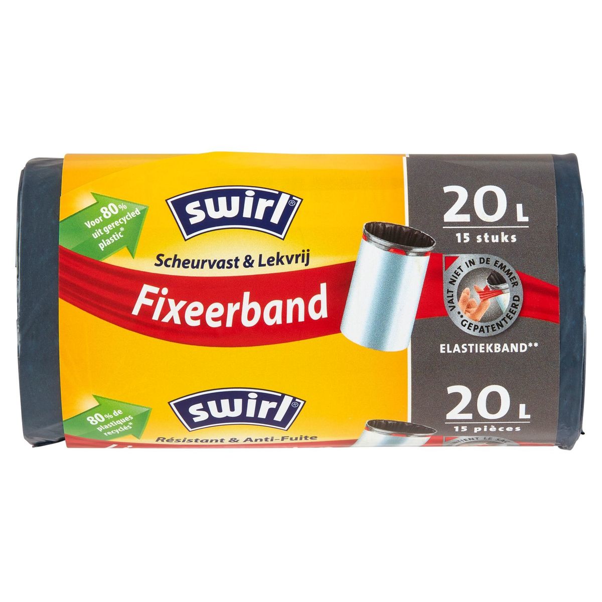 Swirl Scheurvast & Lekvrij Fixeerband 20 L 15 Stuks