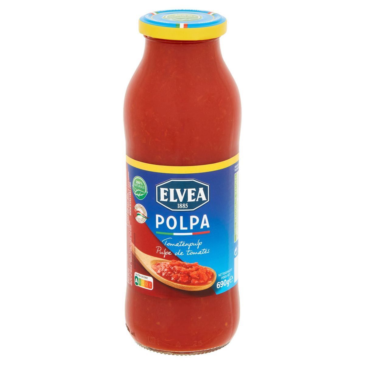 Elvea Polpa Pulpe de Tomates 690 g