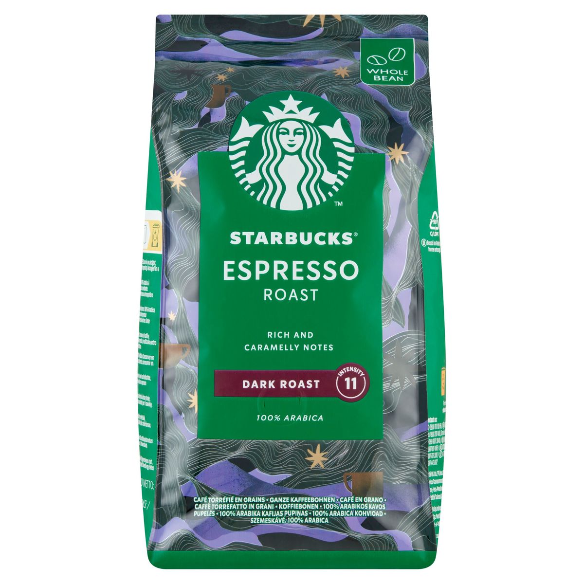 Starbucks Dark Espresso Roast Koffiebonen 4x450g