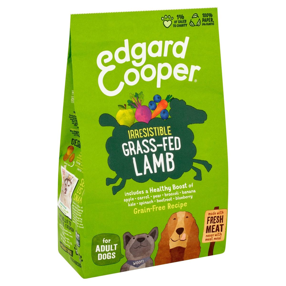 Edgard & Cooper Irresistible Grass-Fed Lamb 1 kg