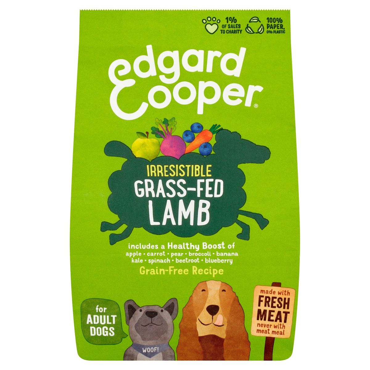 Edgard & Cooper Irresistible Grass-Fed Lamb 1 kg
