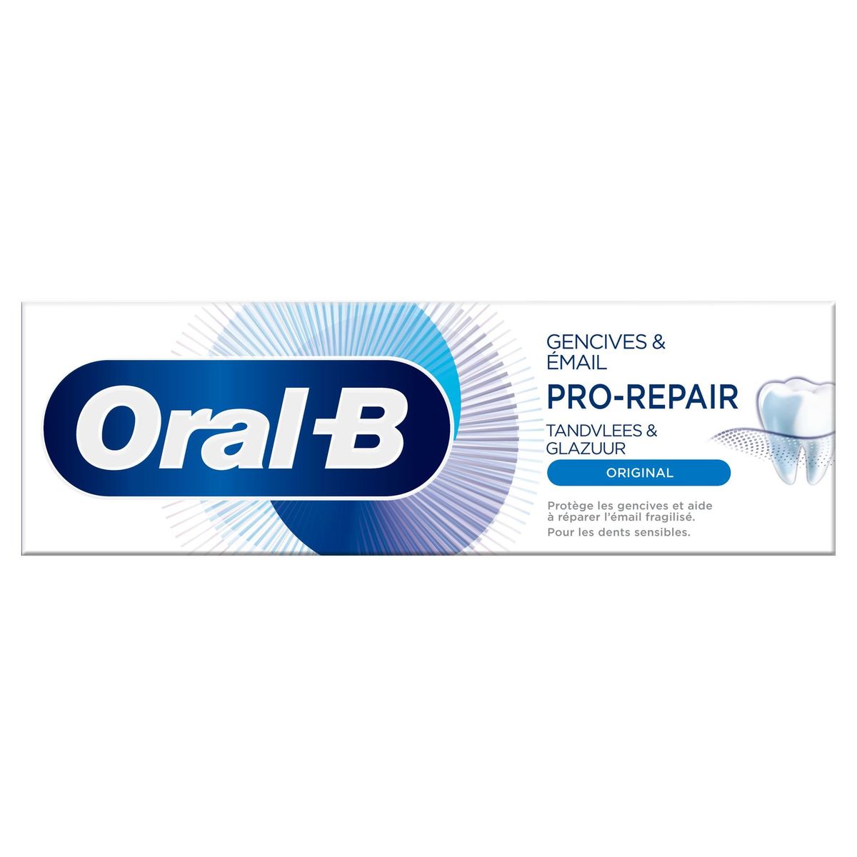 Dentifrice Oral-B Pro-Repair Gencives et Émail Original 75 ml