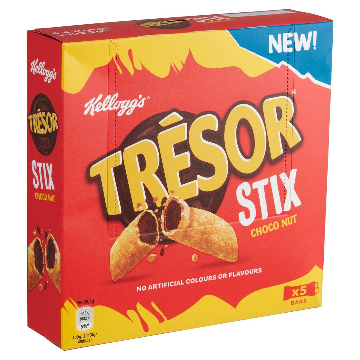 Kellogg's Trésor Stix Choco Nut 5 x 20.5 g