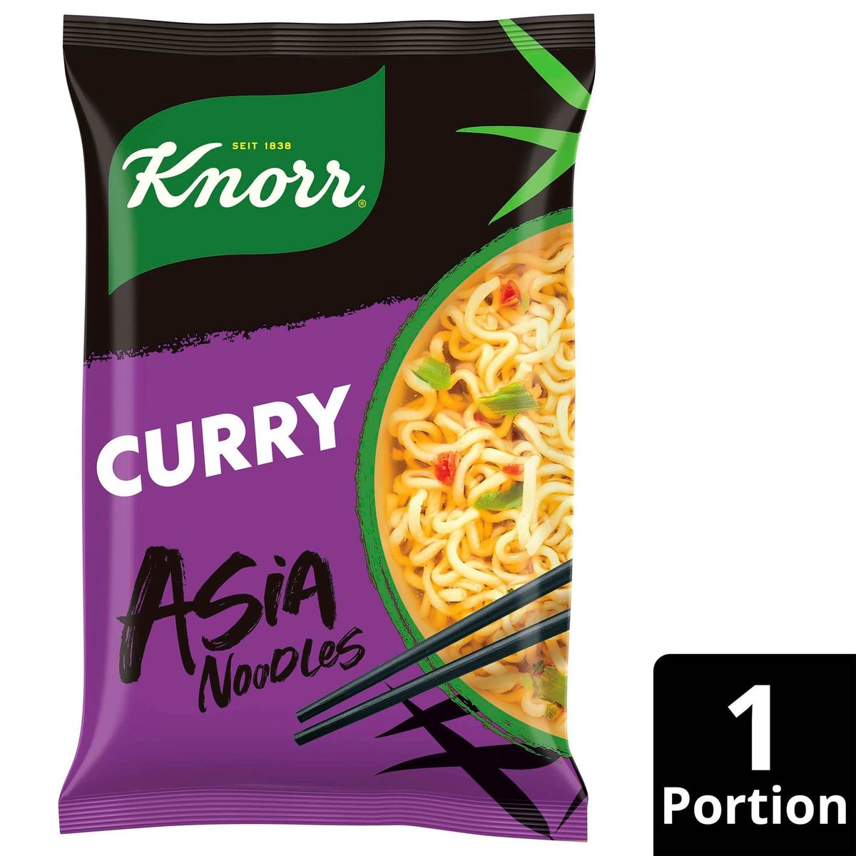 Knorr Snack noodle snack instantanée au goût Curry 70 g