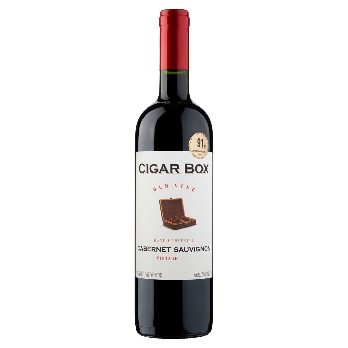 Cigar Box Old Vine Cabernet Sauvignon 750 Ml Carrefour Site 2457