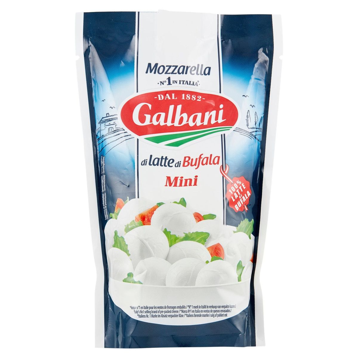 Galbani - Mini Mozzarella di Latte di Bufala Doypack 150 g