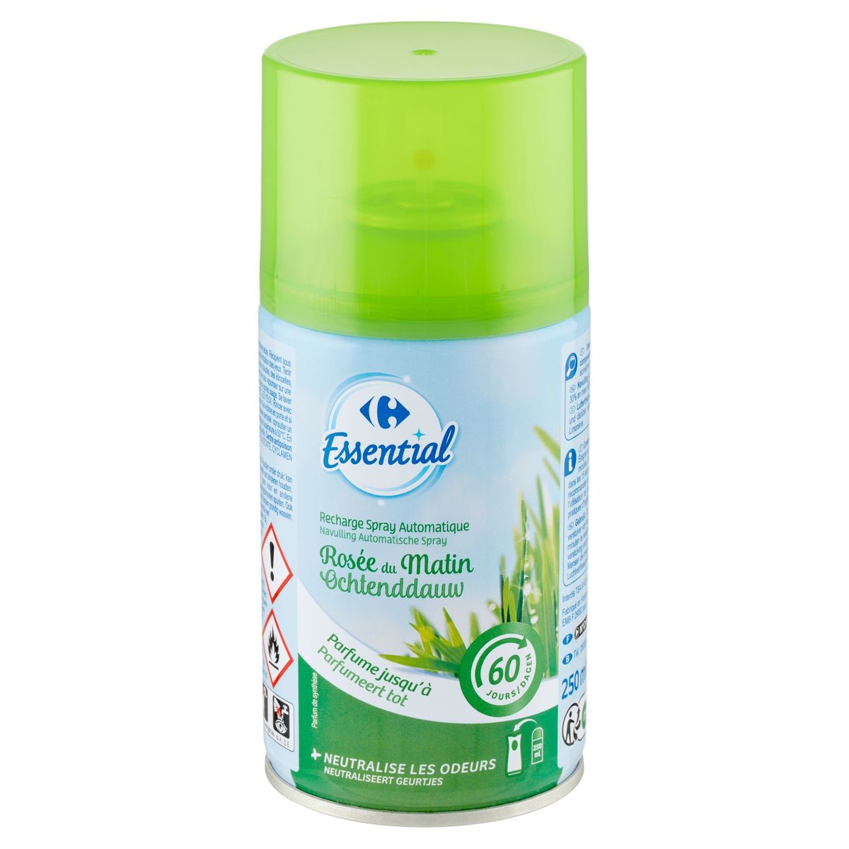 Carrefour Essential Recharge Spray Automatique Rosée du Matin 250 ml