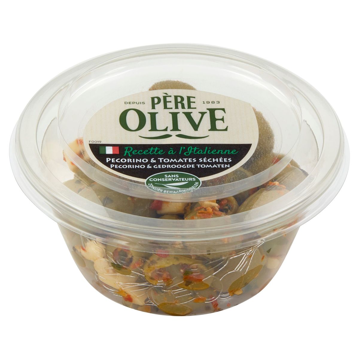 Père Olive Pecorino & Gedroogde Tomaten 150 g