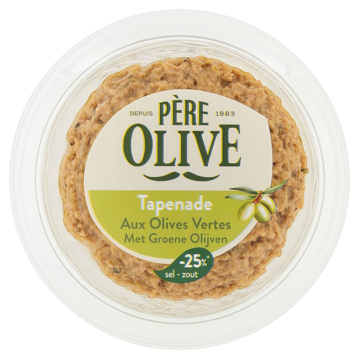 Père Olive Tapenade aux Olives Vertes 100 g