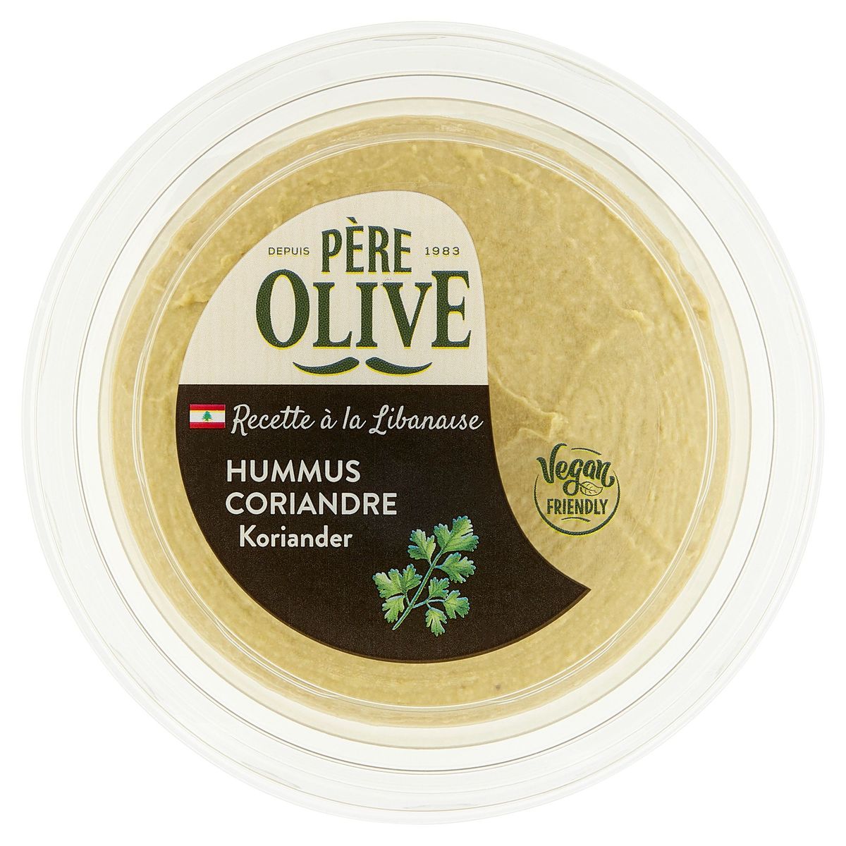 Père Olive Hummus Coriandre 175 g
