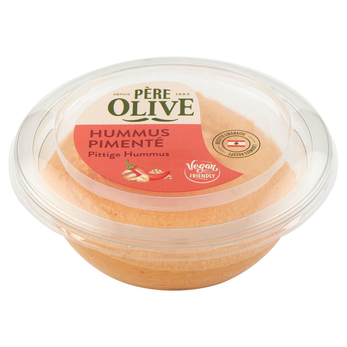 Père Olive Hummus Pimenté 175 g