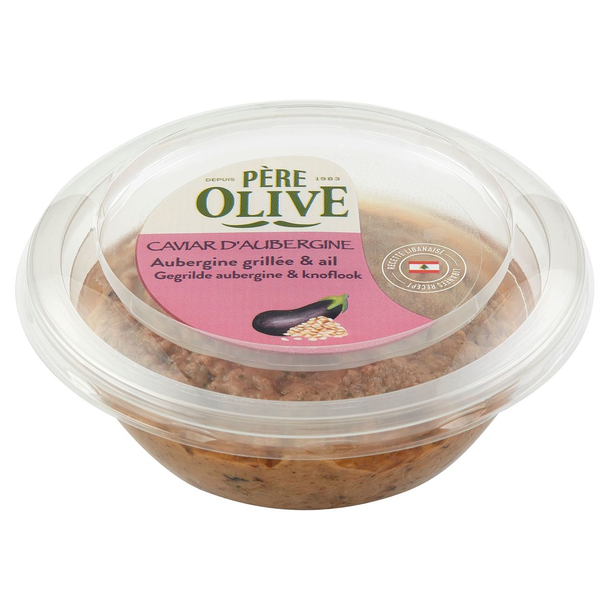 Père Olive Caviar d'Aubergine Grillée & Ail 175 g