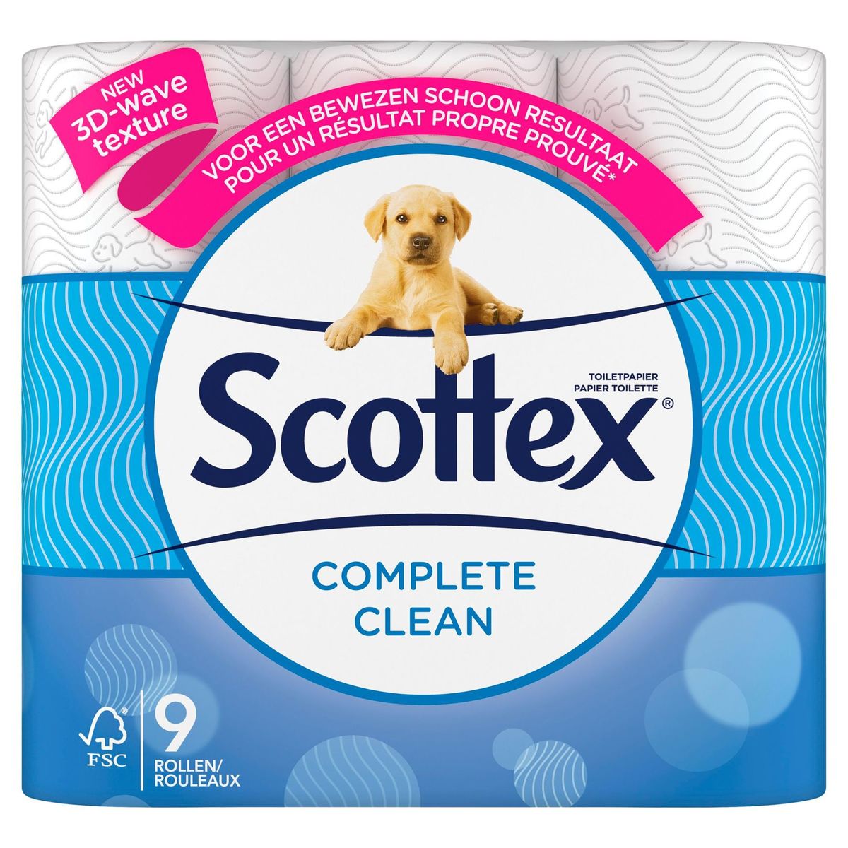 Scottex Complete Clean White 9r