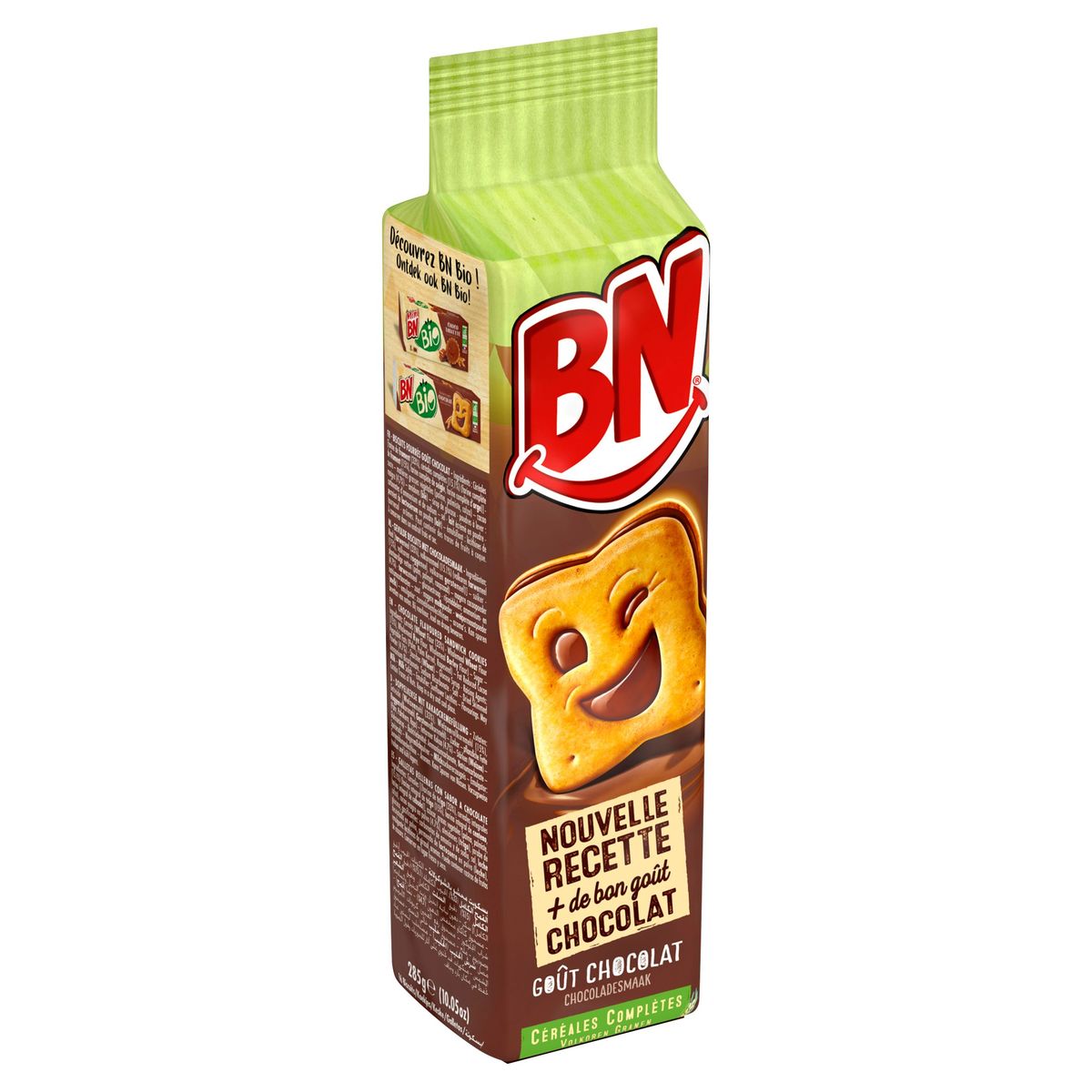 Biscuits goût chocolat - BN - 285 g