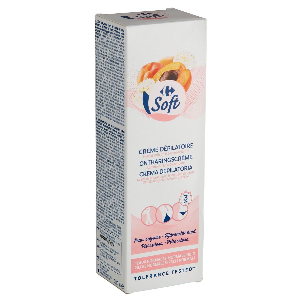 Carrefour Soft Ontharingscrème 200 ml