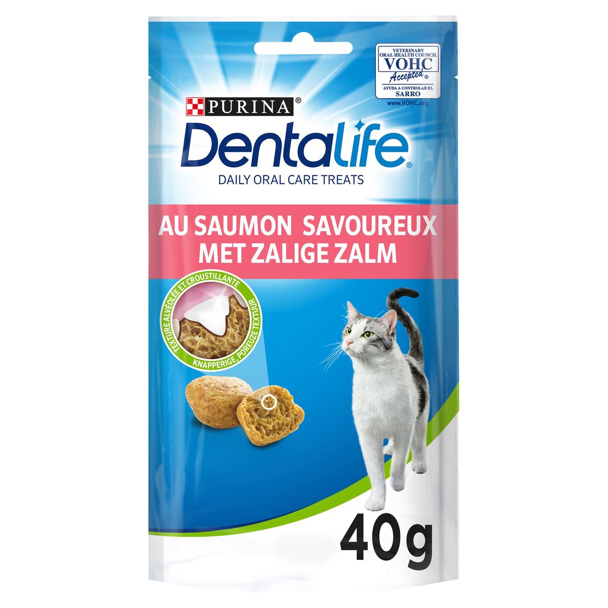 Dentalife Daily Oral Care Treats au Saumon Savoureux 40 g