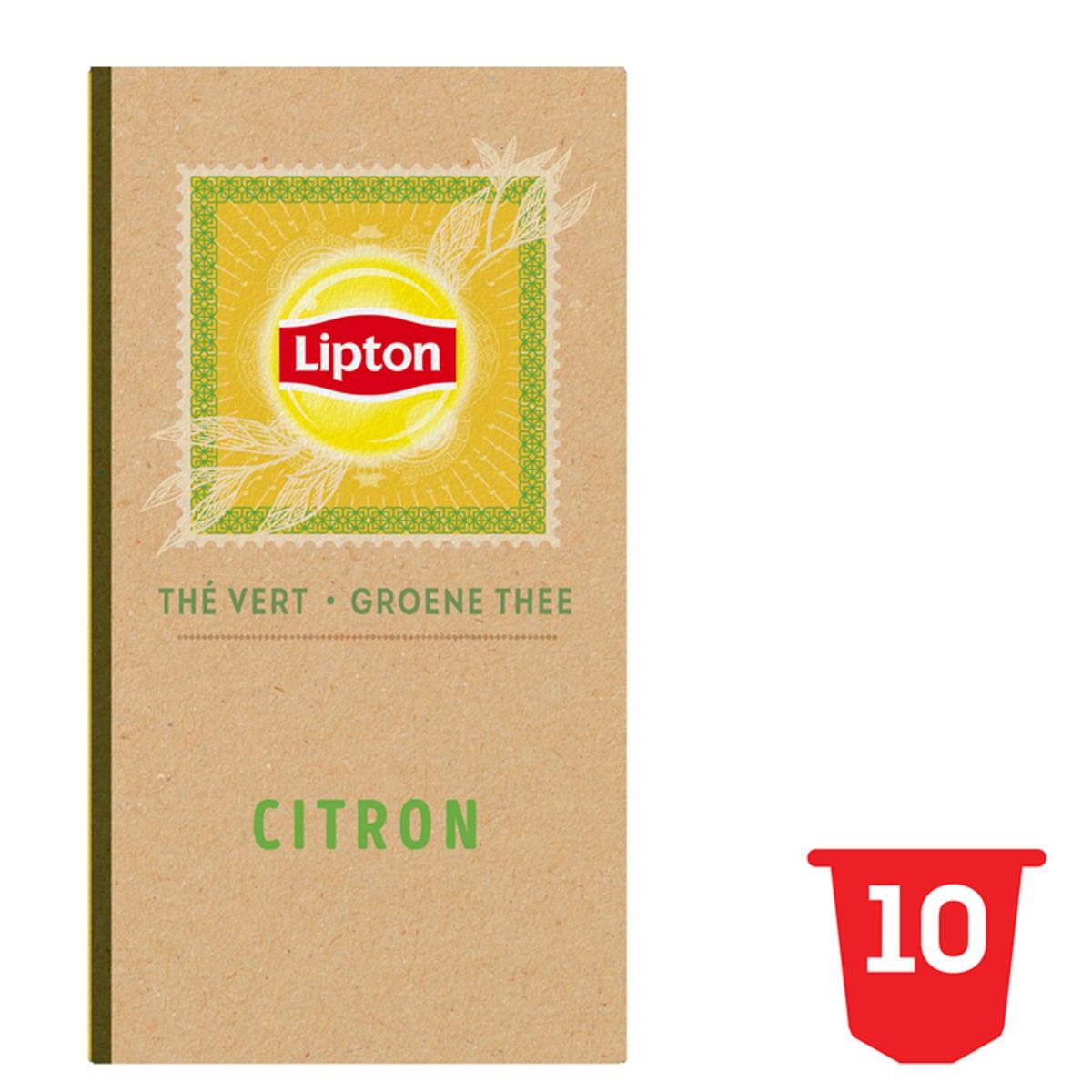 Lipton Thee Lipton Capsules Green Lemon 10 capsules
