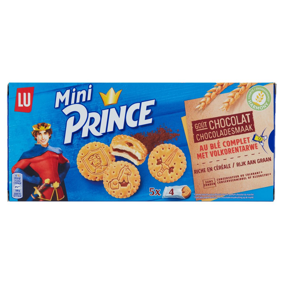 LU Prince Mini Biscuits Au Chocolat 178 g