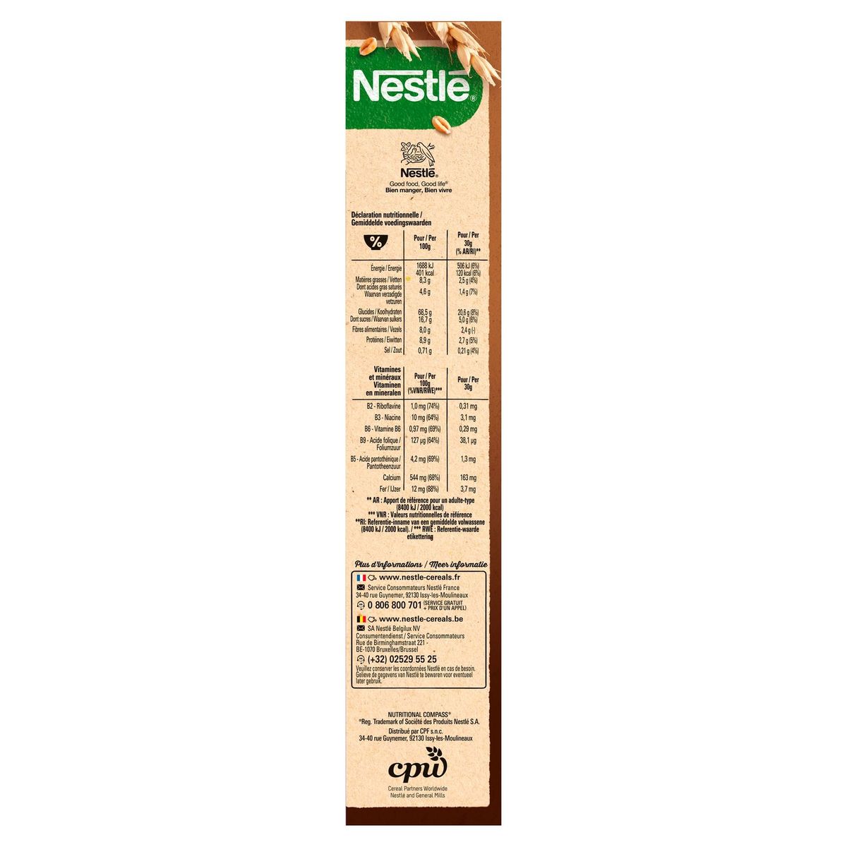 Fitness Ontbijtgranen Pure Chocolade 450g