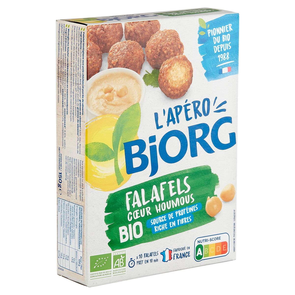 Bjorg Bio Falafels Houmous 150 g