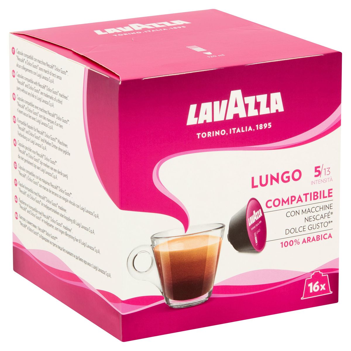 Lavazza Dolce Gusto Lungo koffiecups 16 stuks