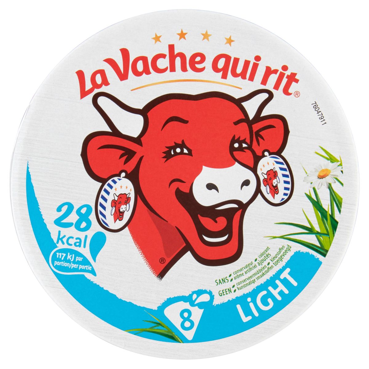 La Vache Qui Rit Smeerkaas Light 8 porties 152 g