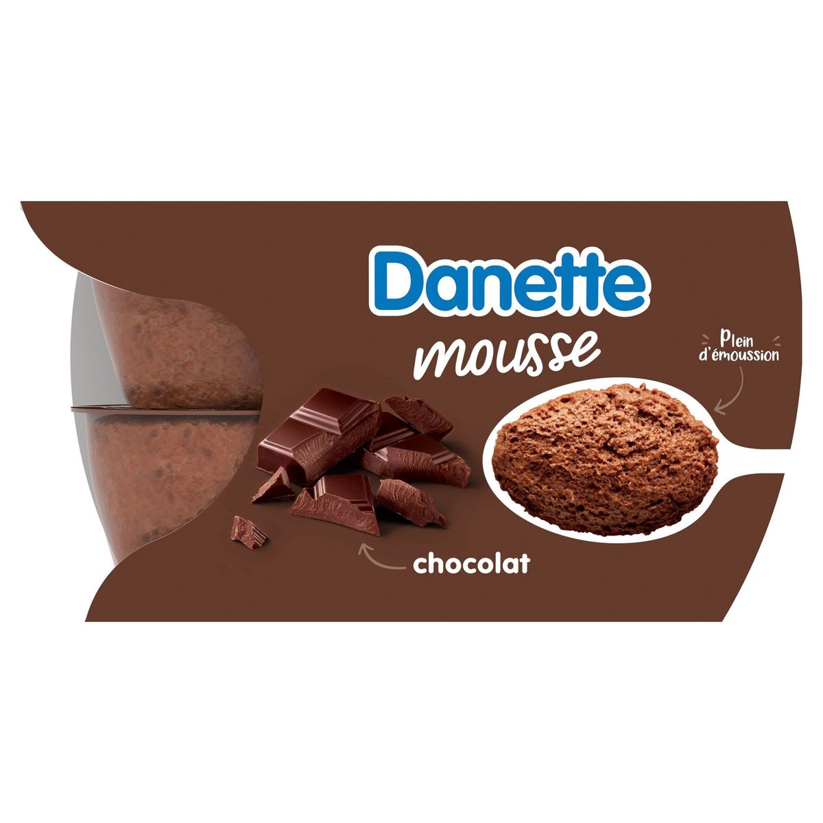 Danette Mousse au Chocolat 4 x 60 g