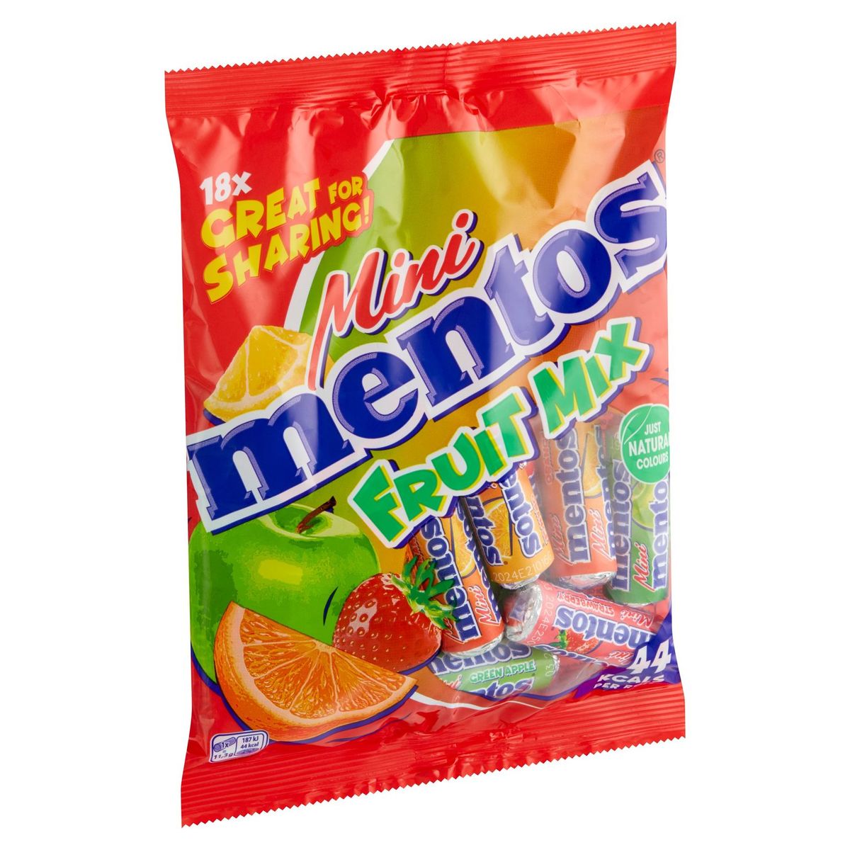 Mentos Mini Fruit Mix 18 Stuks 214.7 g