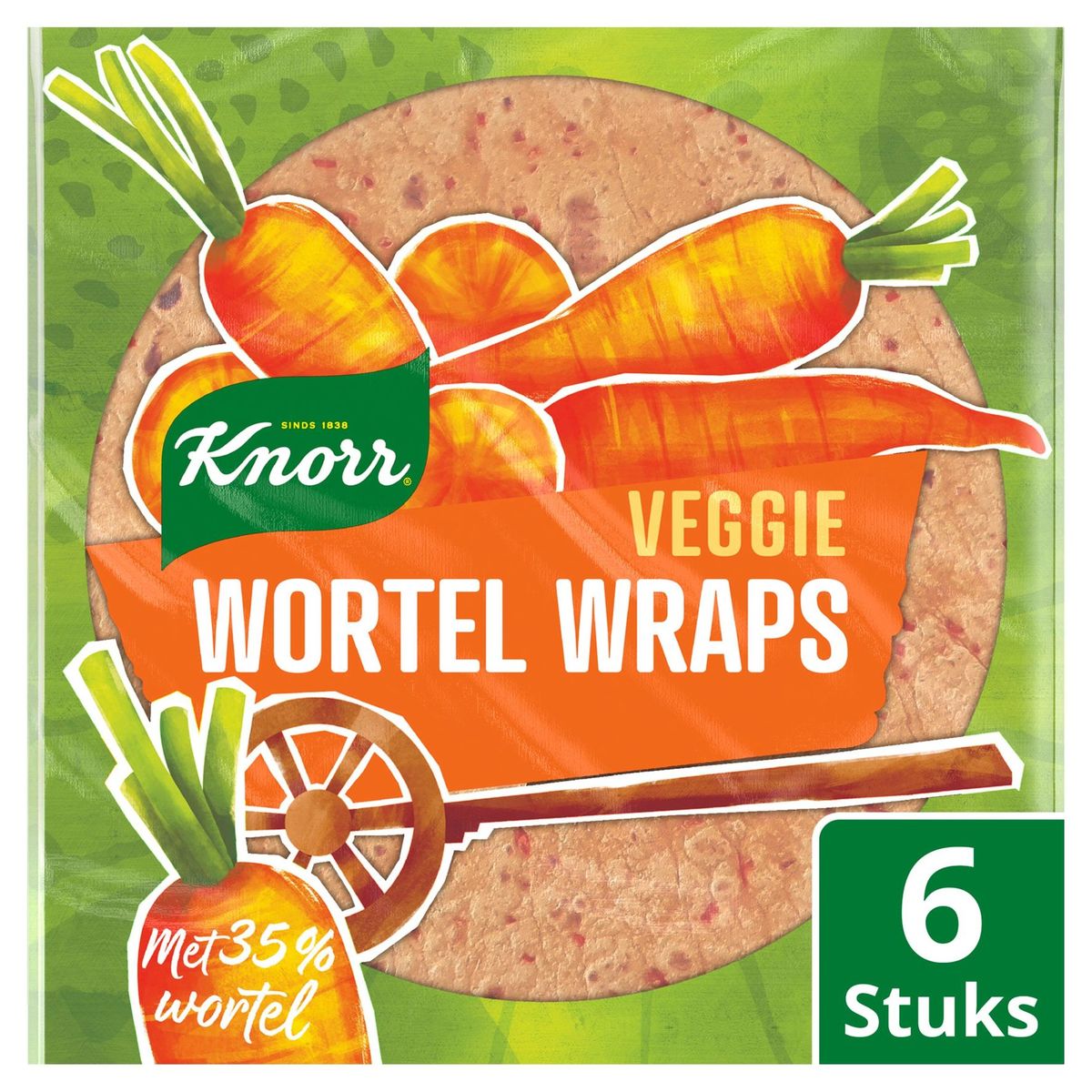 Knorr Groenten wraps Wortel 370 g