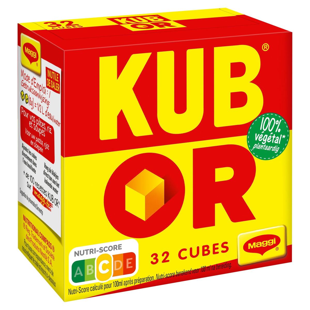 MAGGI Bouillons Kub Or 32 Cubes 128 g