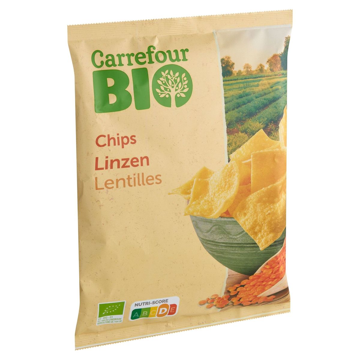 Carrefour Bio Chips Lentilles 75 g