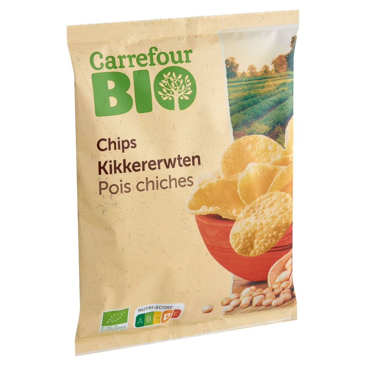 Carrefour Bio Chips Pois Chiches 75 g