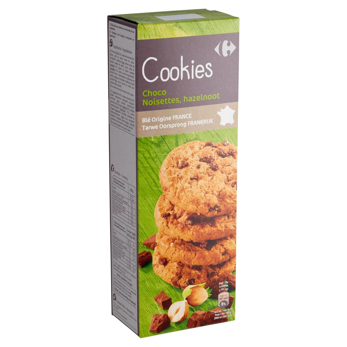 Carrefour Cookies Choco Noisettes 200 g