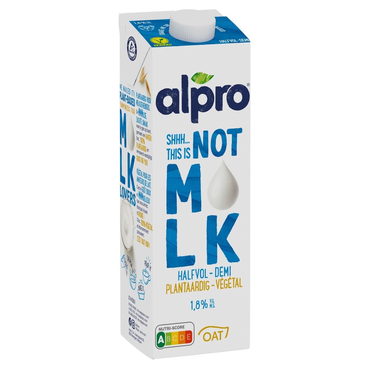 Alpro Not MLK Plantaardige Drink Halfvol 1.8%