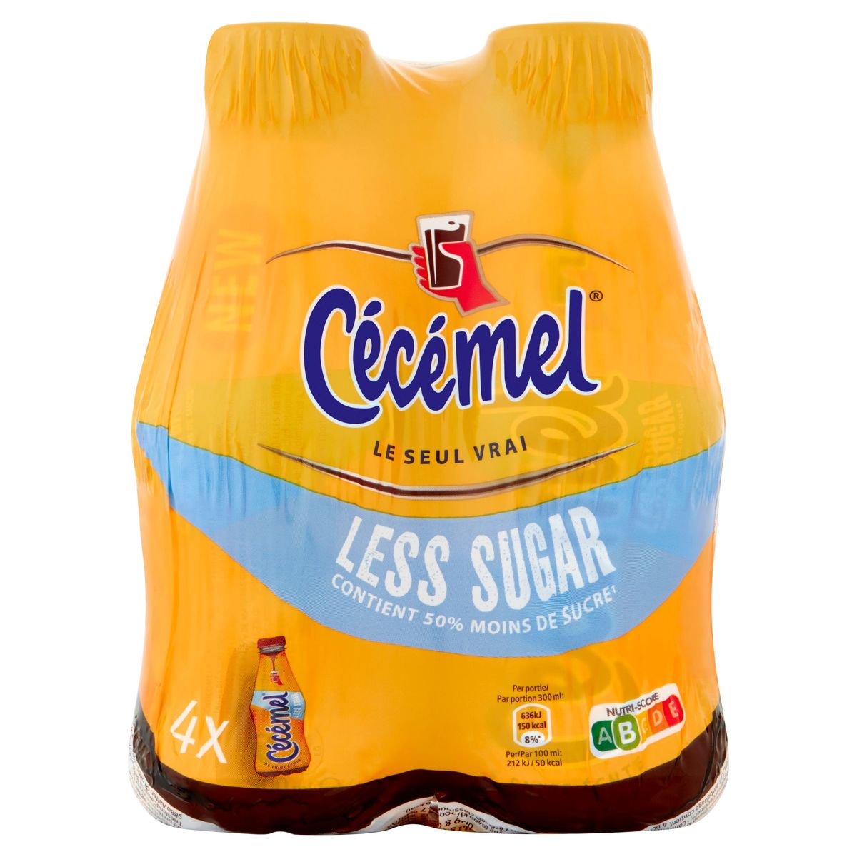 Cécémel Less Sugar 4 x 300 ml