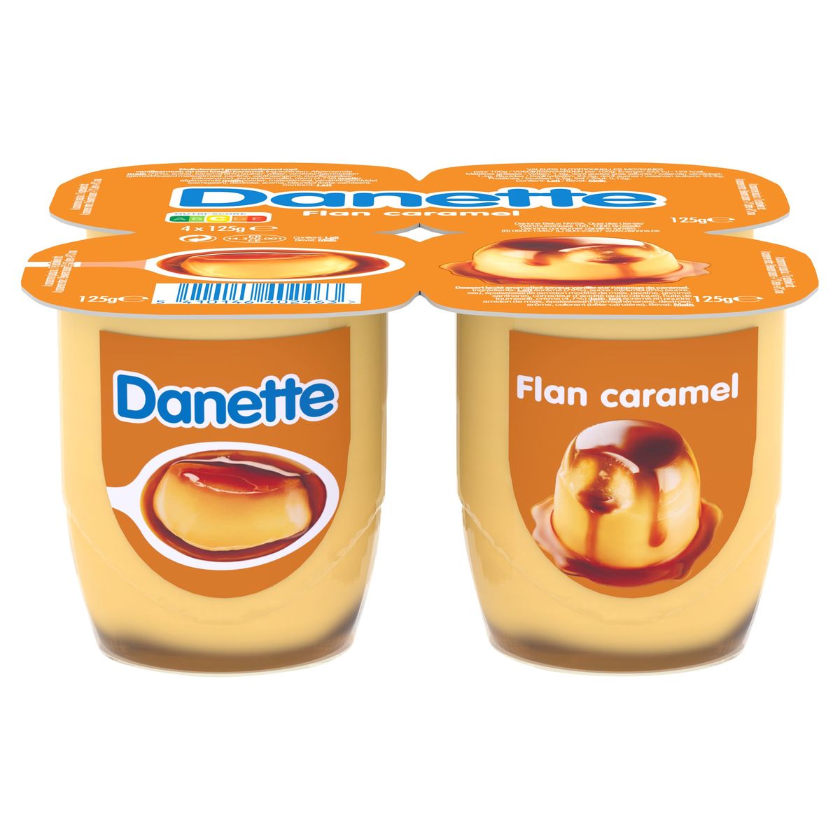Danette Crème Caramel 4x125g