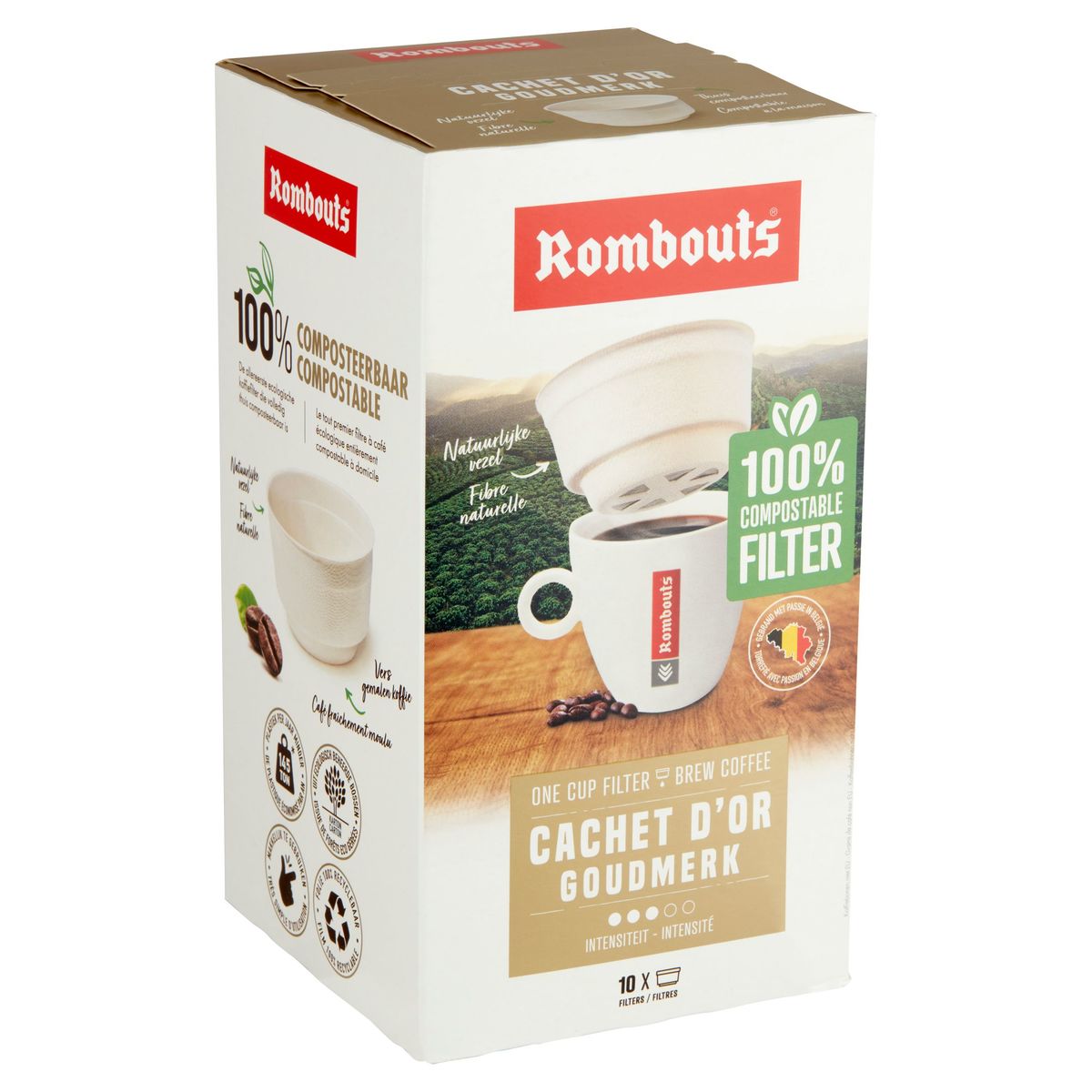 Rombouts Cachet d'Or 10 Filtres 70 g