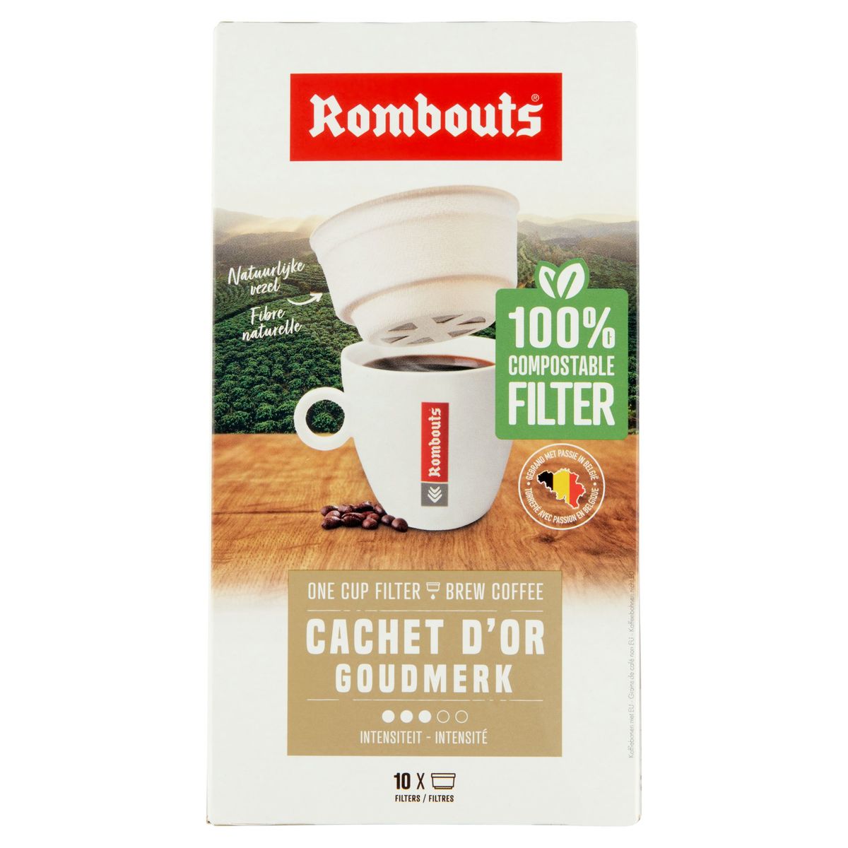 Rombouts Cachet d'Or 10 Filtres 70 g