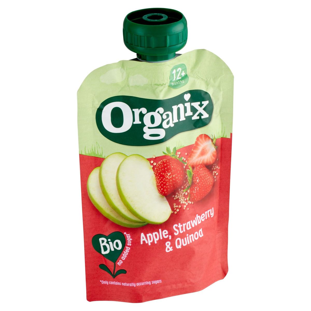 Organix Bio Apple, Strawberry & Quinoa 12+ Mois 100 g