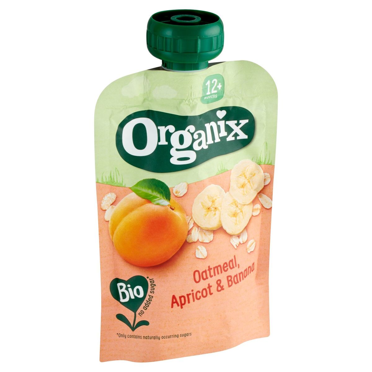 Organix Bio Oatmeal, Apricot & Banana 12+ Mois 100 g