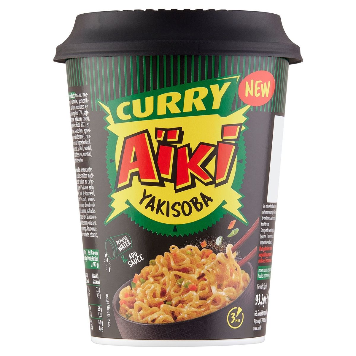 Aïki Curry Yakisoba 93.2 g