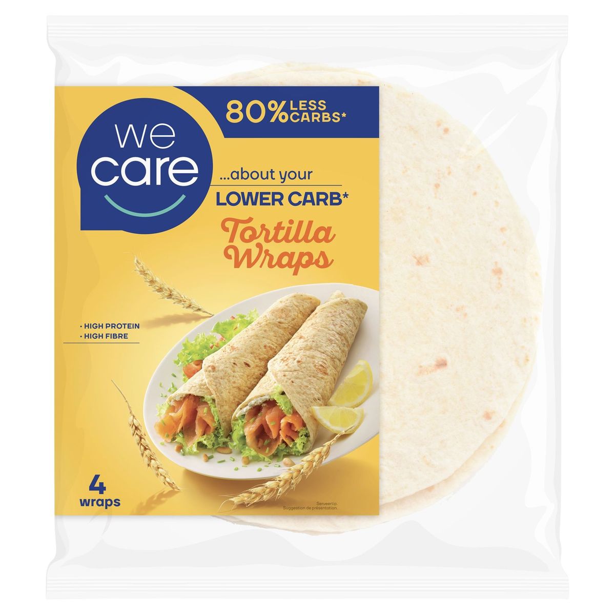 We Care Tortilla Wraps 4 x 40 g Carrefour Site