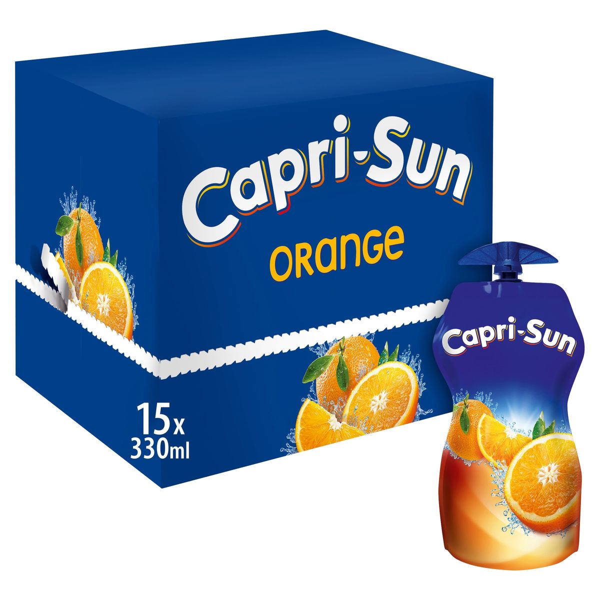 Capri-Sun Orange Stevia Pouch 15 x 330 ml