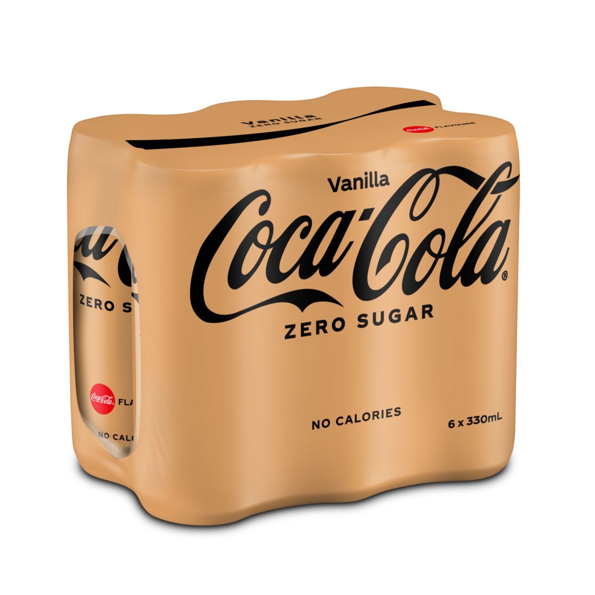 Coca-Cola Zero Vanilla Coke Soft drink Blik 6 x 330 ml