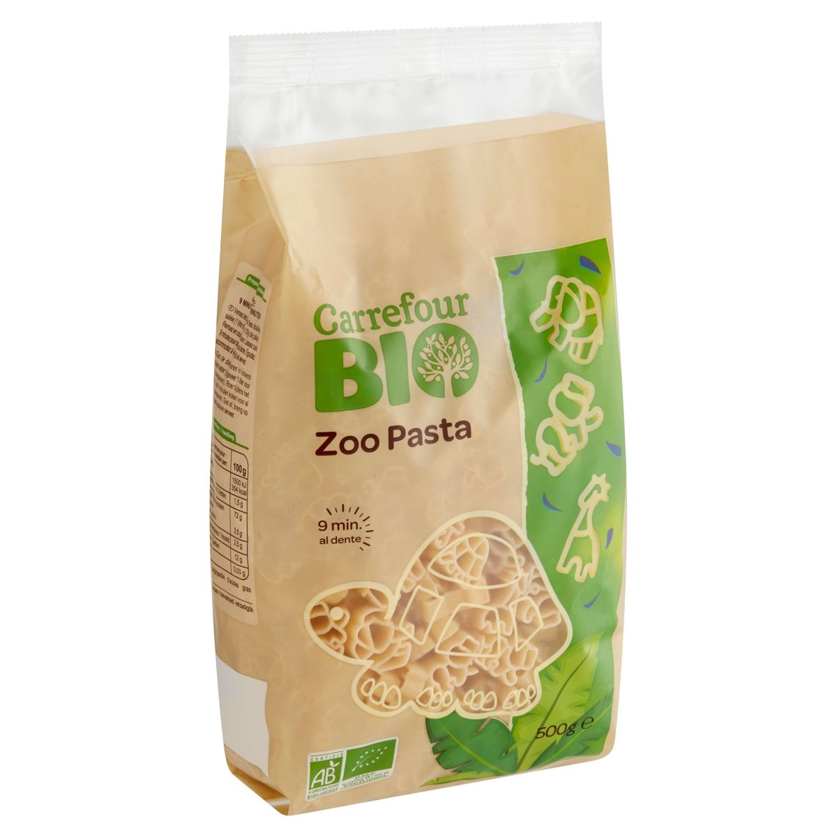 Carrefour Bio Zoo Pasta 500 g