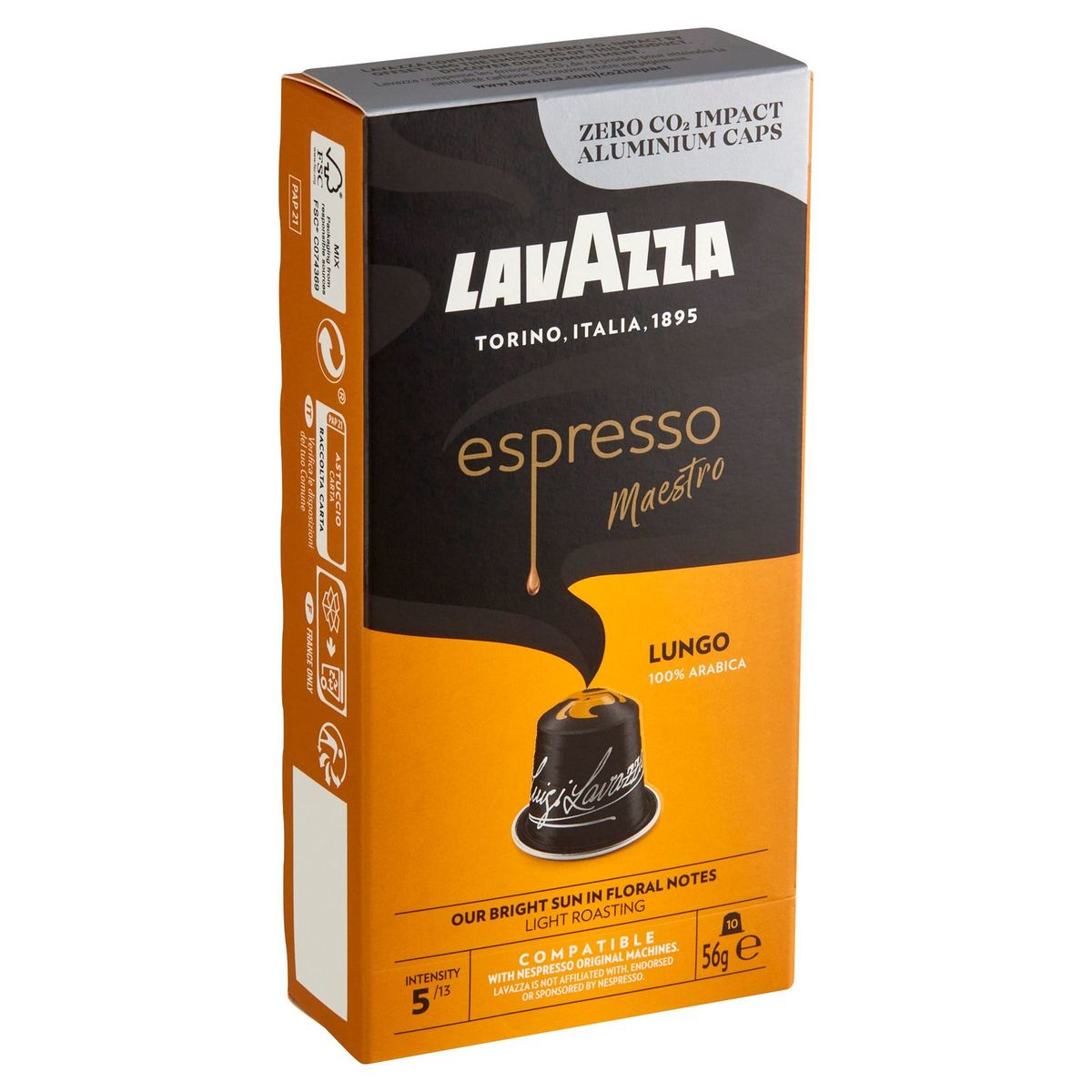 Lavazza Espresso Maestro Lungo 10 Pièces 56 g