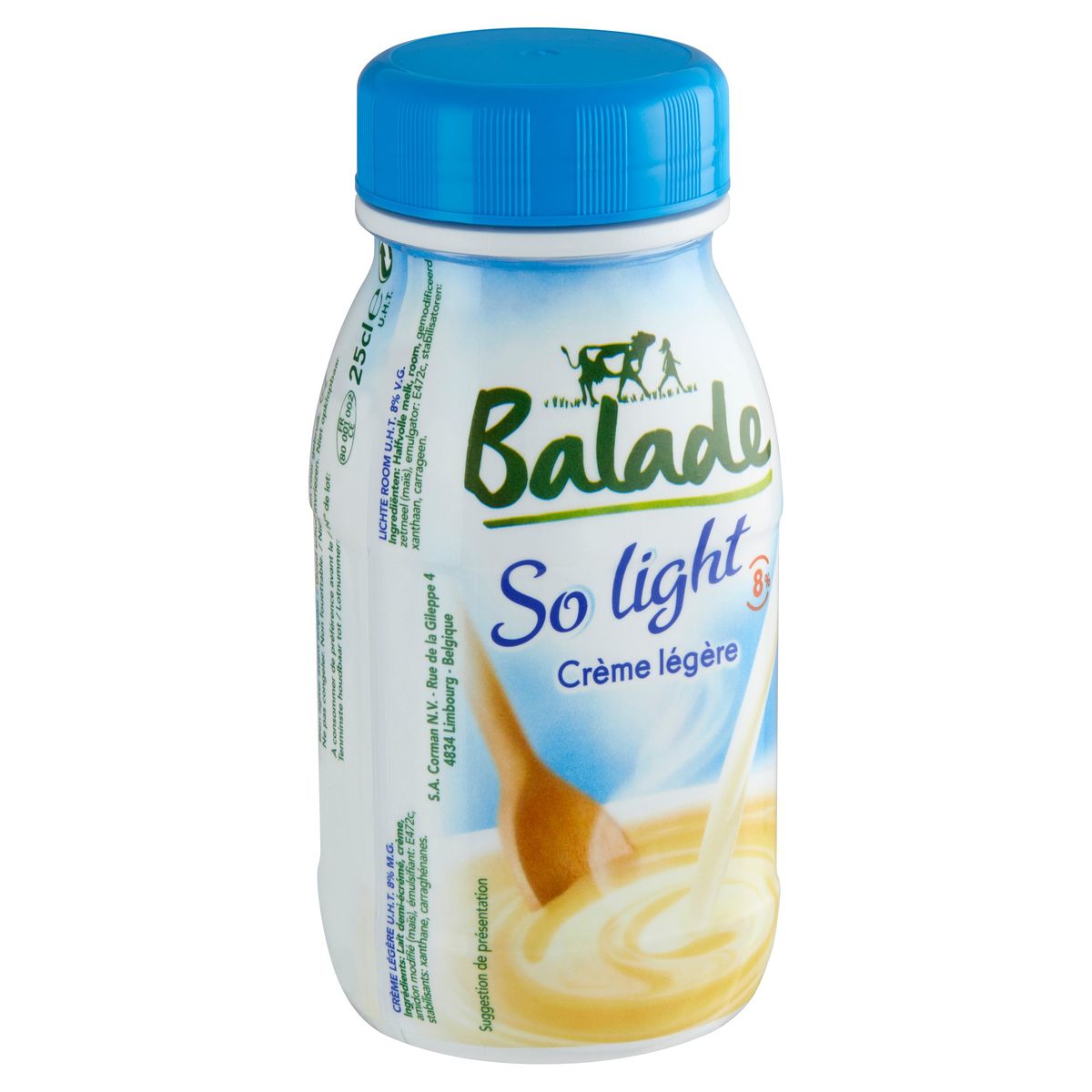 Balade Crème Légère 8% 25 cl