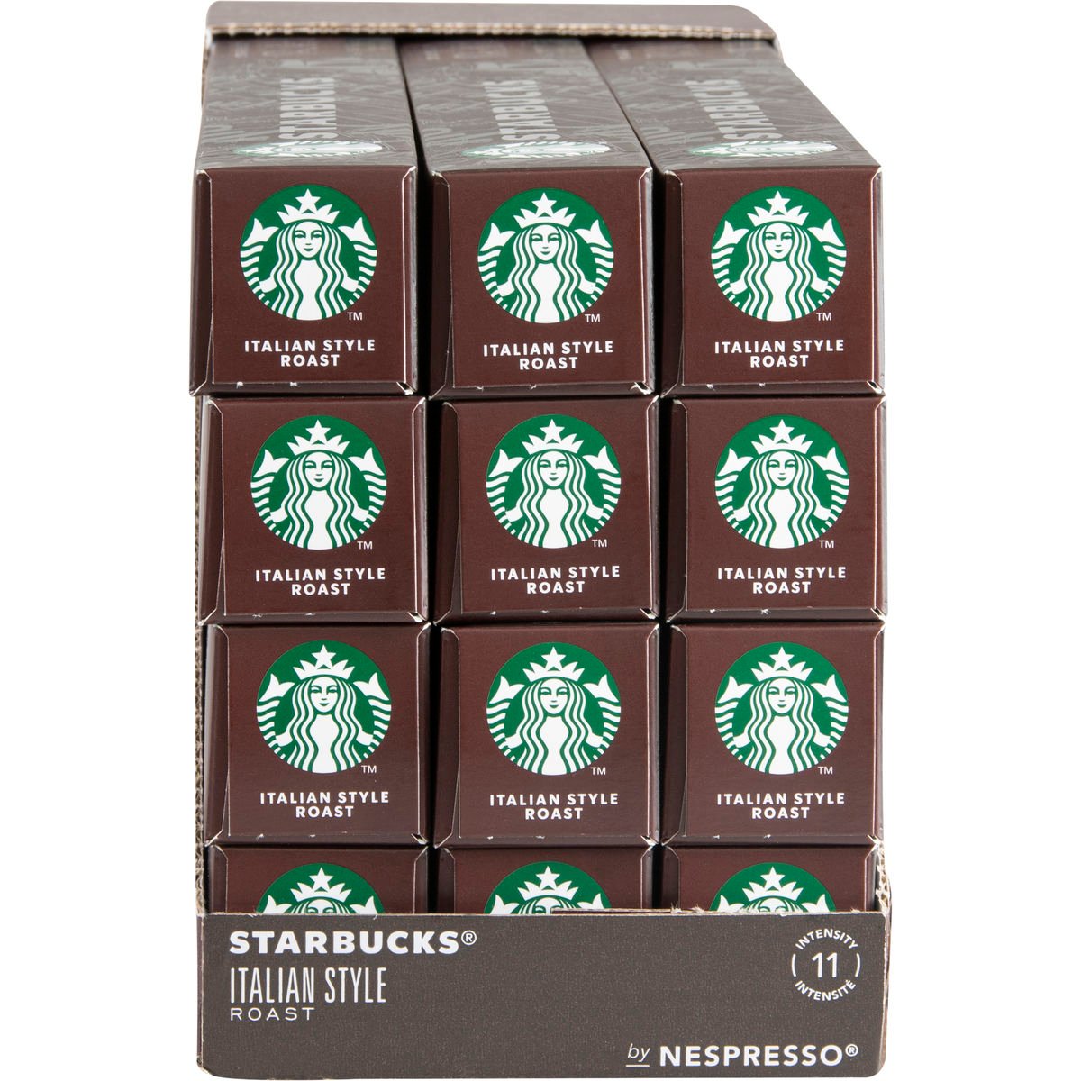 Starbucks by Nespresso Koffie Italian Style Roast 10Capsules 12x56g