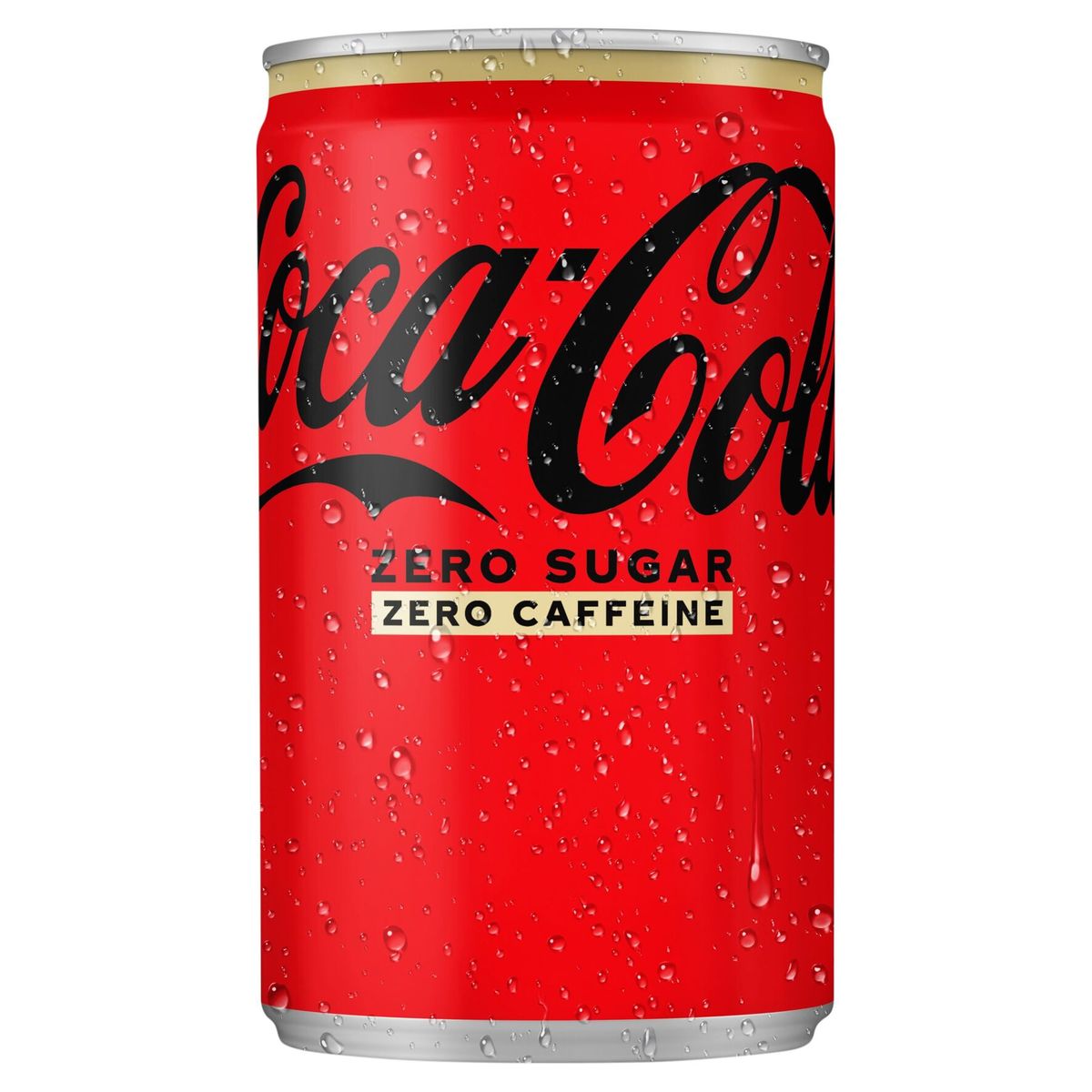 Coca-Cola Zero No Caffeine Coke Soft drink Canette 150 ml